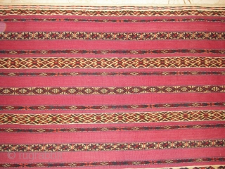 Antique Turkoman Akchuval wonderful colours and excellent condition all orginal very fine  Circa 1890                  