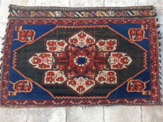 Antique Afshar bagface
56x86cm 
Circa 1900                            