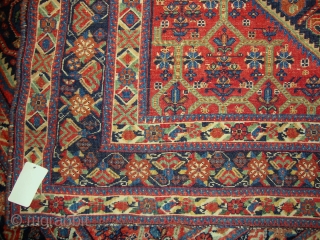 Afshar, with high pile and wonderful colors. Size: 190 x 140 cm.                     