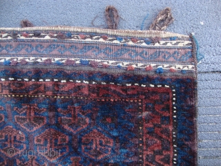 Baluch Bag, Very fine quality, Shiny wool, 60 x 56 cm.                      