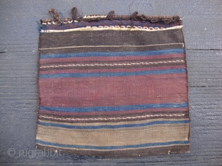 Baluch Bag, Very fine quality, Shiny wool, 60 x 56 cm.                      