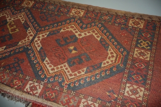 Afghan Ersari torba, 136 x 48 cm.                          