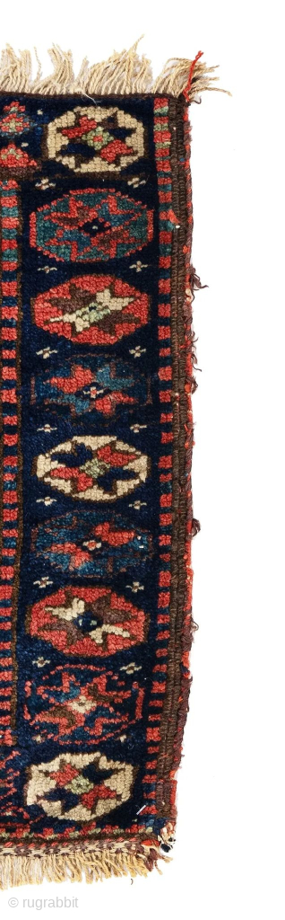 Two Jaff Bag Faces
63 x 50 cm  (2' 1" x 1' 8") each
Persia, ca. 1900
Condition: good, good pile              