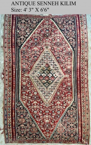 Set of 3 Antique Kilims for one price. More photos on request.                     