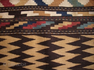 Flat woven horse cover                             