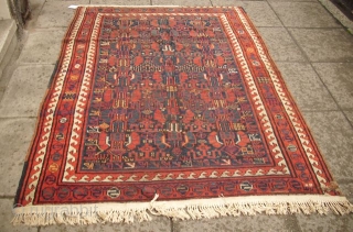 Saudschbulag, ca. 1870, North-West Persia, 193 x 138 cm                        