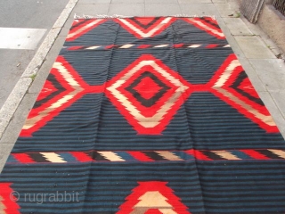 Navaho cover, small holes from moth, overall good condition                        