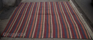 Simple striped kilim                              