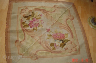 19th century Aubusson
130cmx130cm
pazyryk antique                             