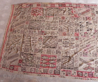 Old Kilim, circa 1910,  12 X 7 feet 


Hello Everyone,

I am a small estate cleanout guy in Richmond, Virginia, USA.  I often come across very old textiles and rugs from  ...