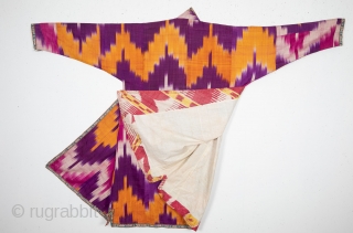 Ikat Chapan, Uzbekistan
Early 20th C.
                            