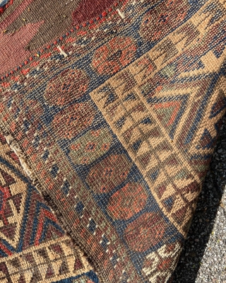 Baluch rug, bahluli tribe ? , 157x88cm                          