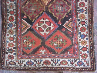 Kurd Long Rug with Ashiks, slightly trapezoidal                          