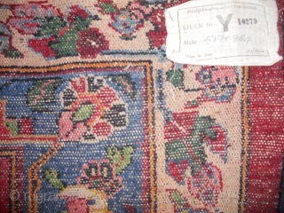 An impressive old engelas area rug.
Very good condition: 517 x 364  qm 18,82                   