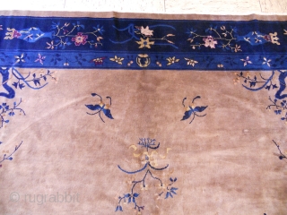 ORIGINAL ANTIQUE CHINA CARPET
 ca. 1930

345cm x 272cm  = 9,38 m²

!! VERY GOOD CONDITION !!                 