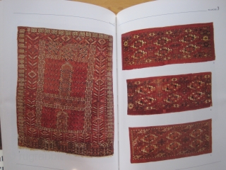 Books: Elmby, Hans. Antique Turkmen Carpets I+II+III+IV+V (complete set).
Complete set of these dealer's sales and exhibition catalogues on Turkoman with some other Central Asian weavings. Large variety of types and designs (rugs  ...