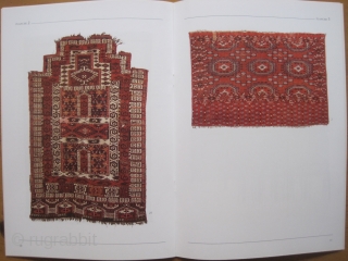 Book: Elmby, Hans. Antikke Turkmenske Taepper V / Antique Turkmen Carpets V, 2003
Rare volume V of this dealer's sales and exhibition catalog of 44 weavings with focus on bags. In total high  ...
