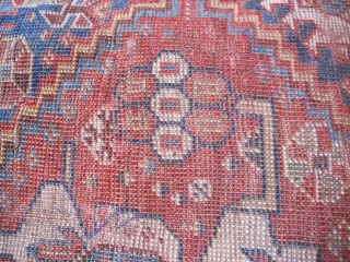 Early S/W Persian Tribe Maincarpet Fragment 
if you have questions you are welcome ......                   