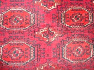 
  Fein  antique  Jomud  Turkmen  rug  132 X 196 cm.  All  natural  colours ,
  
  rare  Salor  Gül ,  ...