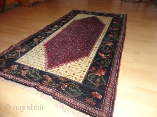 
  Antique  and  rare  Armenian  Karabagh  round 1900  107 X 188  cm.

  All   natural  colour  ,  very   ...