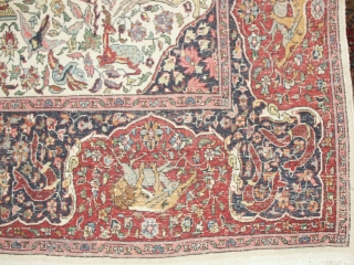 

   Spectacular  very fine old Bidjar  140 X 248 cm.
   very gorgeous hunting pattern of classique Safawid carpets
   of the 16 th. century ,  ...