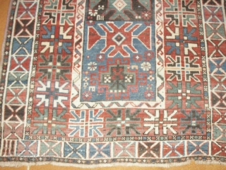 

   Nice old Kasak  96 X 177 cm,with pastell colours
   good condition.75                