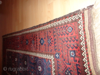 
 Superb  antique  Belutch  19 th. century  98 X 178 cm. Fine  weave , top quality

 wool ,  very  good  condition .   