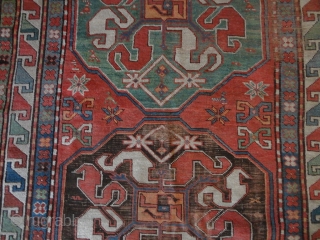 

   Antique   Cloudband  Kazak  ( Chondoresk )  19 th. century

   127 X 194  cm.  superb  natural  colors , archaic  ...