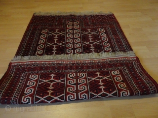 
  Antique  Turkmen  Yomud  Salachak  or  Goklan  ,prayer  rug

  92 X 130 cm.  All  high  quality  fine  wool  ...