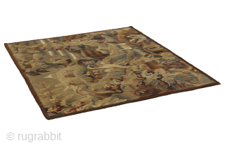 Tapestry - Antique French Carpet

Size: 165x190 cm,
Thickness: Thin (                        