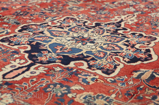 Bijar - Antique Persian Carpet

Size: 340x205 cm
Thickness: Medium (5-10mm)
Oldness: 80-100 (Antique)
Pile - Warp: Wool on Cotton
Node Density: about 200,000 knots per m²
mail: carpetu2@gmail.com          