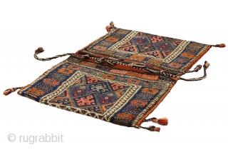 Antique Jaf Kurd complete Saddle Bag  112x71cm. More information https://www.carpetu2.com                      