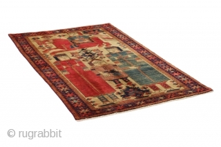 Lori - Bakhtiari Persian Carpet. More information https://www.carpetu2.com                         