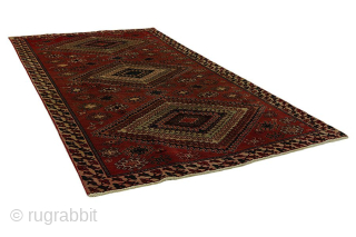 Afshar - Sirjan - old Persian Carpet

Size: 297x157 cm
Thickness: Medium (5-10mm)
Oldness: 60-80 (Antique)
Pile - Warp: Wool on Cotton
Node Density: about 90,000 knots per m²

email: info@carpetu2.com
        