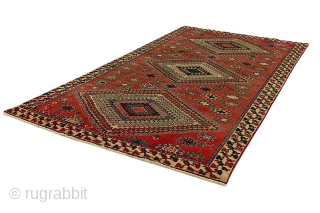 Afshar - Sirjan - old Persian Carpet

Size: 297x157 cm
Thickness: Medium (5-10mm)
Oldness: 60-80 (Antique)
Pile - Warp: Wool on Cotton
Node Density: about 90,000 knots per m²

email: info@carpetu2.com
        