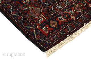 Senneh - Kurdi Persian Carpet 328x208

Size: 328x208 cm
Thickness: Medium (5-10mm)
Oldness: 80-100 (Antique)
Pile - Warp: Wool on Cotton
Node Density: about 200,000 knots per m²
email:carpetu2@gmail.com
          