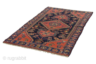 Bijar - Kurdi - Antique Persian Carpet 197x121

Size: 197x121 cm
Thickness: Medium (5-10mm)
Oldness: 80-100 (Antique)
Pile - Warp: Wool on Cotton
Node Density: about 90,000 knots per m²
email:info@carpetu2.com        