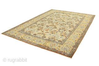 Isfahan - Antique Persian Carpet 318x233

Size: 318x233 cm
Thickness: Medium (5-10mm)
Oldness: 80-100 (Antique)
Pile - Warp: Wool on Cotton
Node Density: about 140,000 knots per m²
email:info@carpetu2.com          
