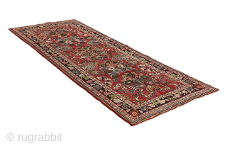 Jozan - Antique Persian Carpet 287x107

Size: 287x107 cm
Thickness: Medium (5-10mm)
Oldness: 80-100 (Antique)
Pile - Warp: Wool on Cotton
Node Density: about 90,000 knots per m²
email:info@carpetu2.com          