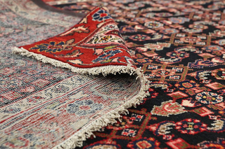 Borchalou - Antique Persian Carpet 278x146

Size: 278x146 cm
Thickness: Medium (5-10mm)
Oldness: 80-100 (Antique)
Pile - Warp: Wool on Cotton
Node Density: about 100,000 knots per m²
email:info@carpetu2.com          