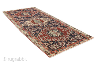 Bakhtiari - Antique Persian Carpet 302x130

Size: 302x130 cm
Thickness: Medium (5-10mm)
Oldness: 80-100 (Antique)
Pile - Warp: Wool on Cotton
Node Density: about 100,000 knots per m²
email:info@carpetu2.com          