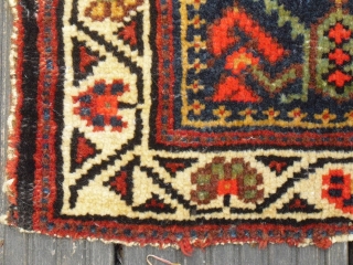 Old Caucasian or Northwest Persian bagface fragment - very soft and meaty wool                    