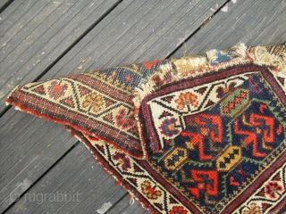 Old Caucasian or Northwest Persian bagface fragment - very soft and meaty wool                    