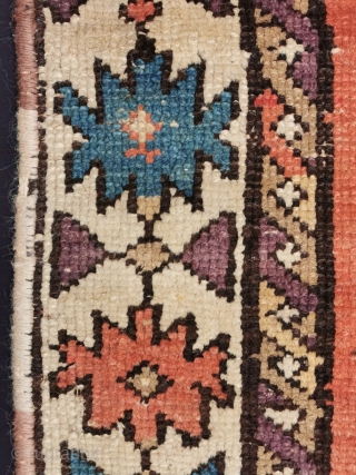East Caucasian carpet, probably from the Derbent region, 196 x 115 cm                     