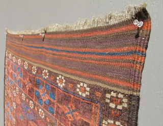 XIXth C. Baluch. 100% natural colors. Nice, floppy handle. Pristine condition.                      