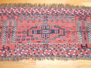 Antique Turkmen Ersari, 1'8" x 5'7",  excellent condition                        