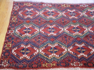 Antique Turkmen Ersari 3'7" X 6' very good original condition                       