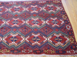 Antique Turkmen Ersari 3'7" X 6' very good original condition                       