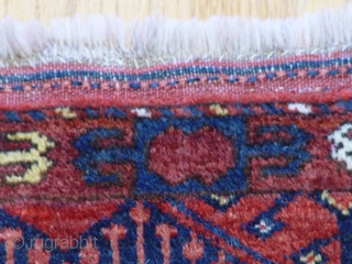Antique Turkmen Ersari 3'7" X 6' very good original condition                       