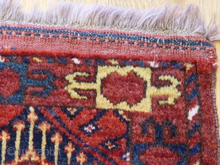 Antique Turkmen Ersari 3'7" X 6' very good original condition                       